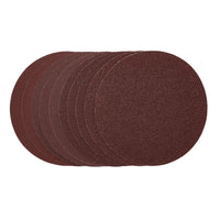 Draper Sanding Discs, 150mm, PSA, Assorted Grit, (Pack of 10) - SDPSA150