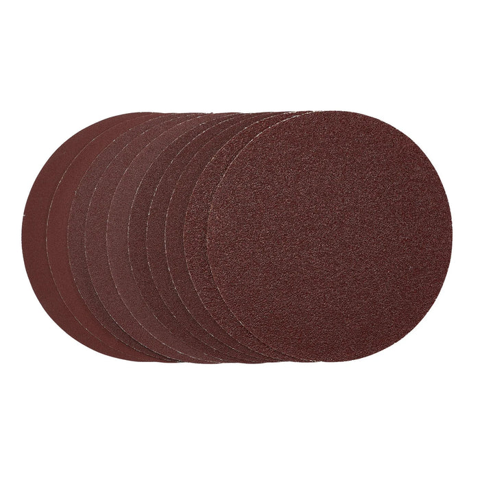 Draper Sanding Discs, 150mm, PSA, Assorted Grit, (Pack of 10) - SDPSA150