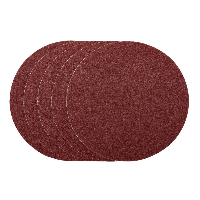 Draper Sanding Discs, , PSA, 40 Grit, (Pack of 5) 200-305mm
