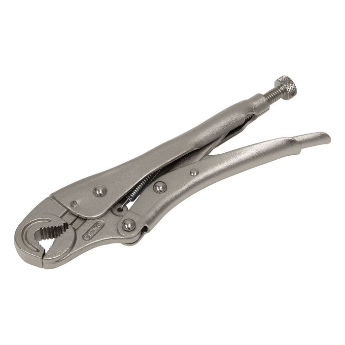 Sealey Locking Pliers Round Jaws 195mm 0-35mm Capacity AK6871 Sealey - Town Tools 