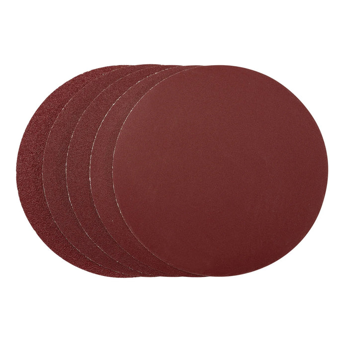 Draper Sanding Discs, , PSA, Assorted Grit, (Pack of 5) 200-305mm