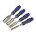 Faithfull Bevel Edge Butt Chisel Set, 4 Piece Faithfull - Town Tools