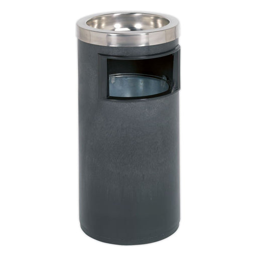 Sealey Cigarette Ashtray & Litter Bin 8L RCB06 Sealey - Town Tools 