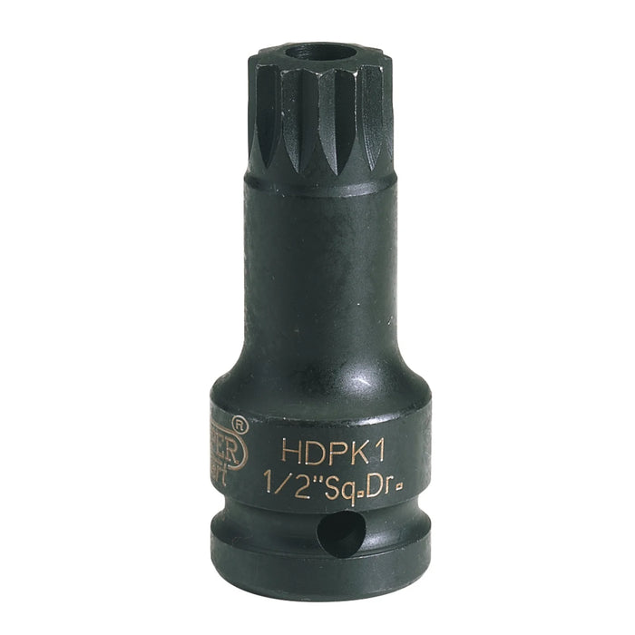Draper Expert Audi/VW Drain Plug Key, 1/2" Sq. Dr. - HDPK1