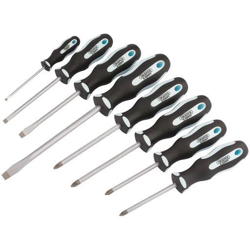Draper Expert Heavy Duty Soft Grip Screwdriver Set (8 Piece) - 995/S8 - image 1