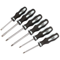 Draper Expert 'Pound Thru' Soft Grip Screwdriver Set (6 Piece) - 996/S6