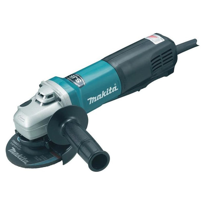 Makita 9564PCV Paddle Switch 115mm Angle Grinder 1400W 110V Makita - Town Tools
