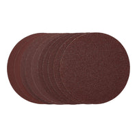 Draper Sanding Discs, 150mm, PSA, Assorted Grit, (Pack of 10) 63016