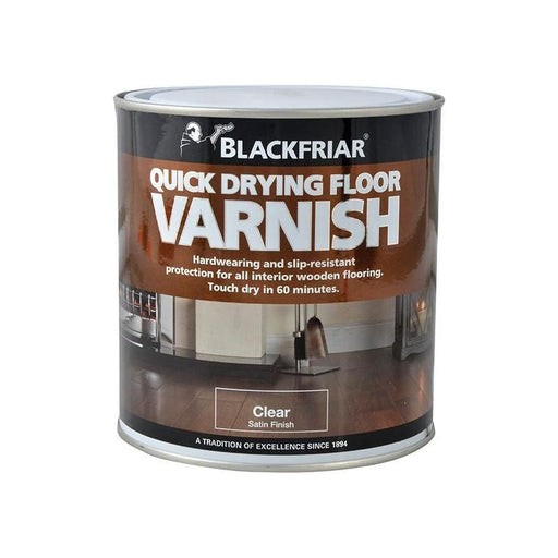 Blackfriar Duratough Floor Varnish Satin 1 litre Blackfriar - Town Tools
