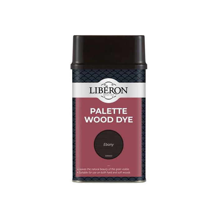Liberon Palette Wood Dye Ebony 500ml Liberon - Town Tools