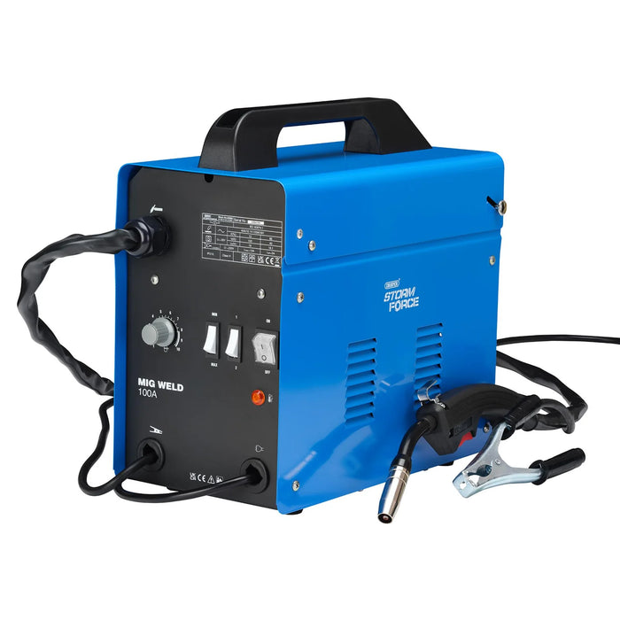 Draper Storm Force® Gasless MIG Welder, 100A - MIG100