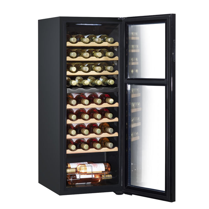 Baridi 36 Bottle Dual Zone Wine Fridge & Cooler DH91