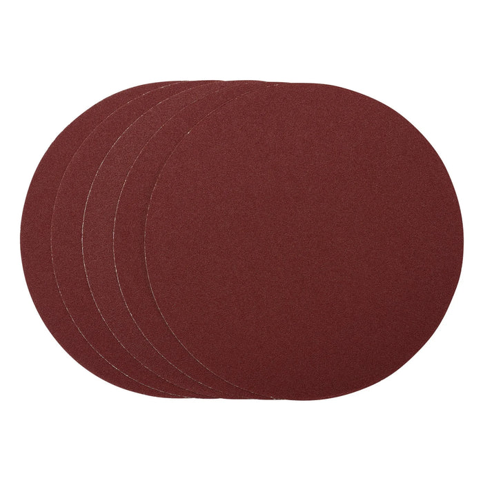 Draper Sanding Discs, , PSA, 80 Grit, (Pack of 5) 200-305mm