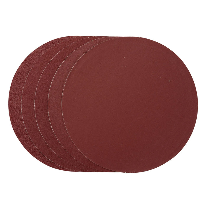 Draper Sanding Discs, , PSA, Assorted Grit, (Pack of 5) 200-305mm