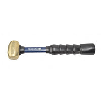 Carlyle Tools Brass Hammer - Fiberglass Handle - 10In. - 1 Lb