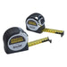 Stanley® Hand Tools FatMax® Chrome Pocket Tapes 5m/16ft & 8m/26ft (Twin Pack) STANLEY® Hand Tools - Town Tools