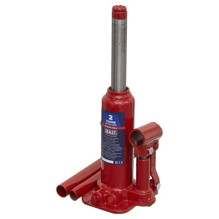 Sealey Bottle Jack 2 Tonne SJ2 Sealey - Town Tools 