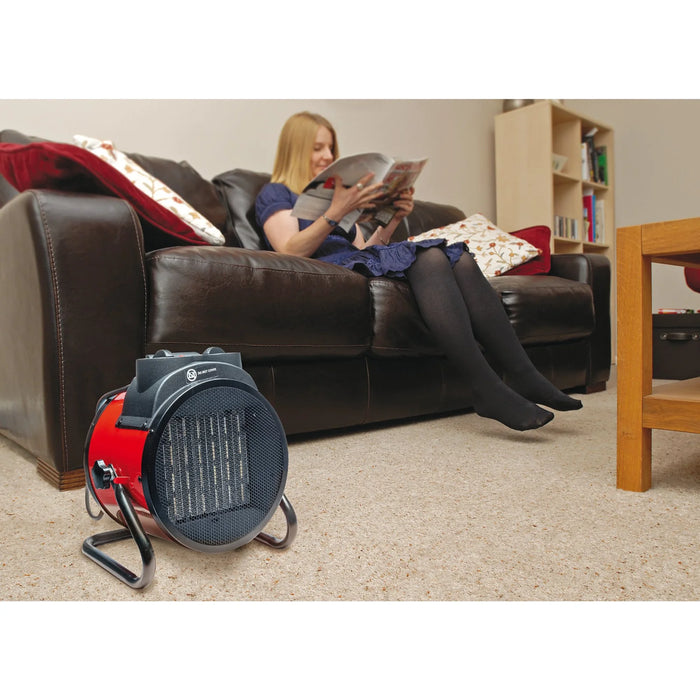 Draper 230V PTC Electric Space Heater, 2.8kW, 9550 BTU - ESH2800PTC