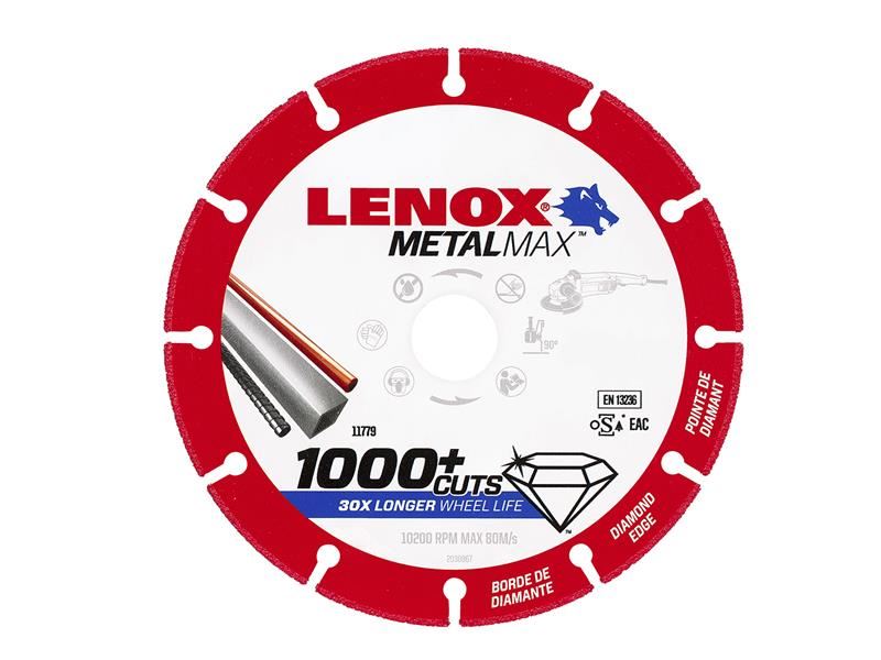 LENOX METALMAX Cut Off Disc 125 x 1.3 x 22.23mm LENOX - Town Tools