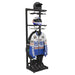 Sealey Motorcycle Helmet & Gear Tidy, Freestanding MS081FS Sealey - Town Tools 