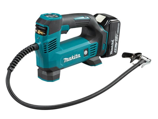 Makita DMP180RT1J LXT Cordless Inflator 18V 1 x 5.0Ah Li-ion Makita - Town Tools