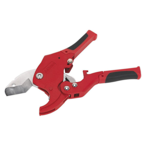 Sealey Plastic Pipe Cutter Quick Release6-42mm PC41 Sealey - Town Tools 