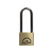 Squire LN4LS Lion Brass Padlock 5-Pin 40mm - 65mm Long Shackle Squire - Town Tools