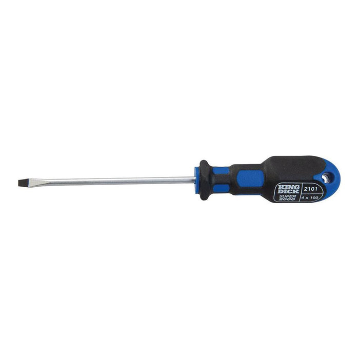 King Dick Screwdriver Slotted 4 x 100mm King Dick - Town Tools 