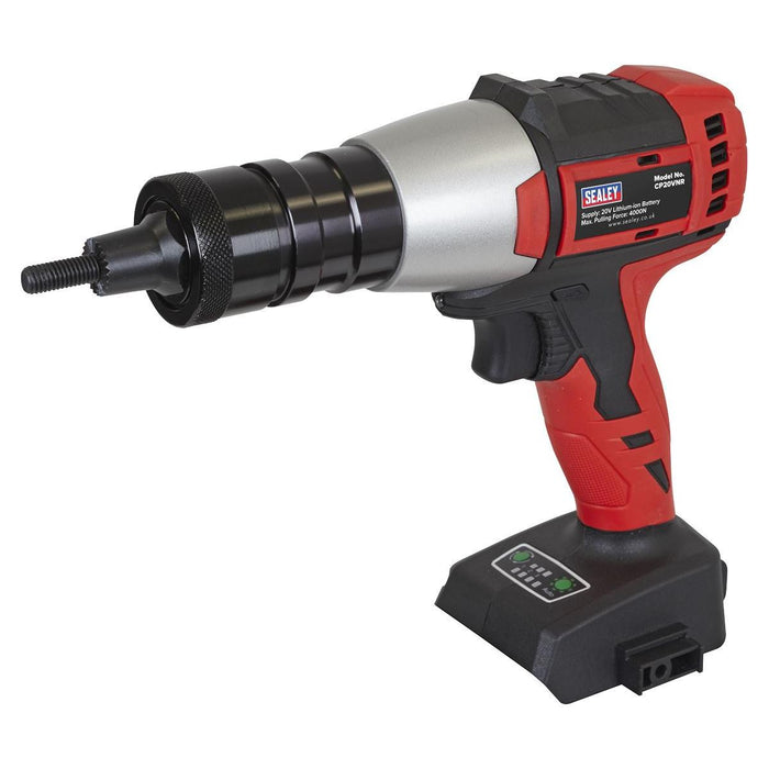 Sealey SV20 Series Brushless Cordless Nut Riveter 20 V - Body Only CP20VNR Sealey - Town Tools 