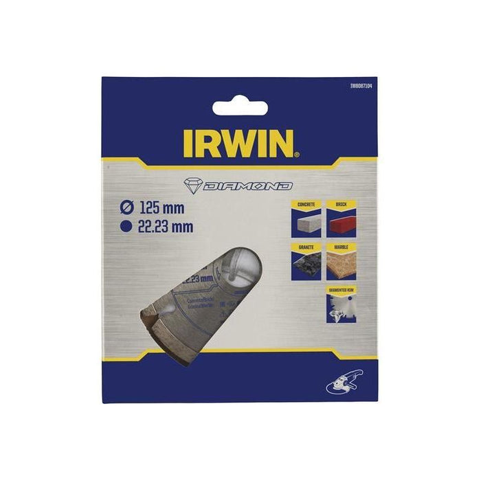 Irwin® Segmented Diamond Blade 125 x 22.23mm IRWIN® - Town Tools