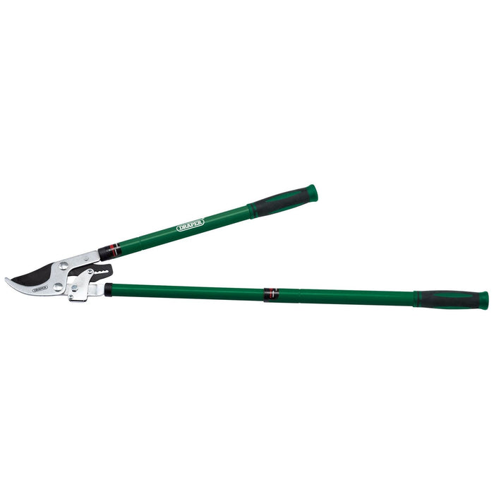 Draper Telescopic Ratchet Action Bypass Loppers with Steel Handles 36833