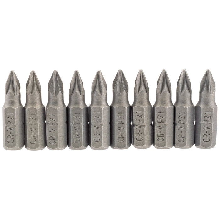 Draper PZ Type Insert Bit, 1-3/4" Hex, Long, (Pack of 10)