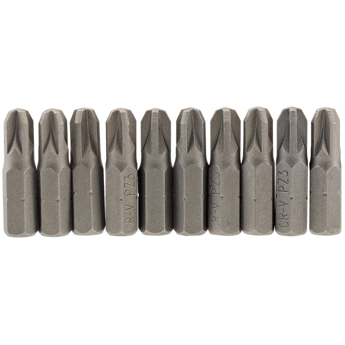 Draper PZ Type Insert Bit, 1-3/4" Hex, Long, (Pack of 10)