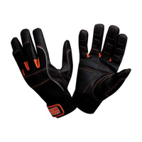 Bahco Power Tool Padded Palm Gloves - M (Size 8)