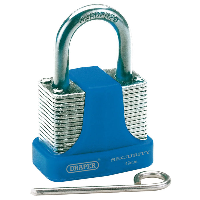 Draper Resettable Combination padlock 40-46mm