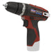 Sealey SV12 Series 10mm Cordless Combi Drill Kit 12V 1.5Ah - 2 Batteries Sealey - Town Tools 