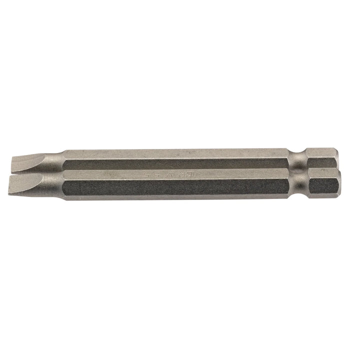 Draper Plain Slot Insert Bit, , 1/4" Hex, 75mm Long (Pack of 2) 3-8mm