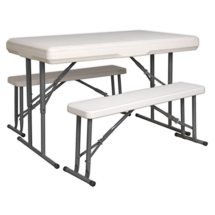 Sealey Portable Folding Table & Bench Set GL87 Sealey - Town Tools 