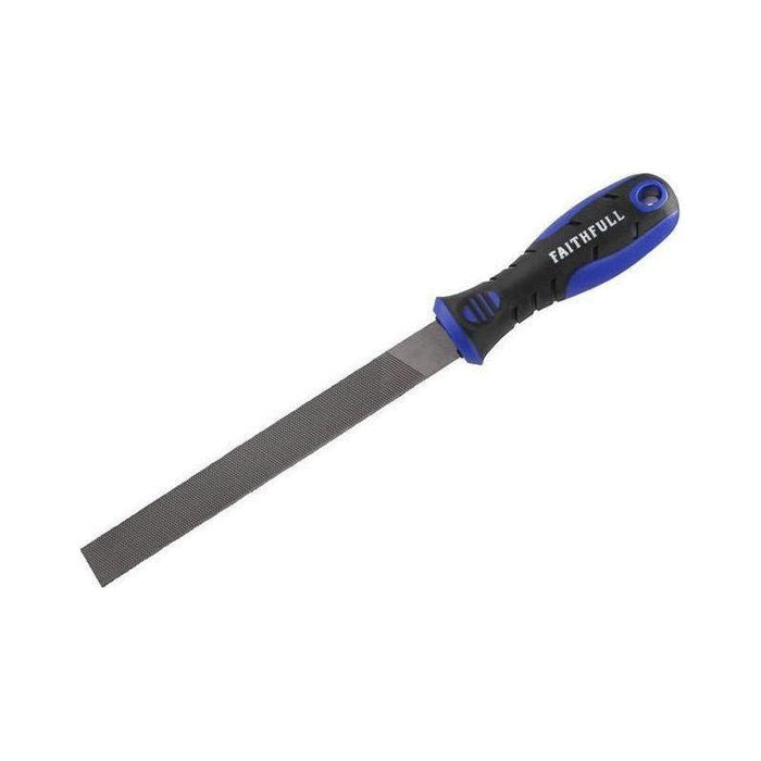 Faithfull Handled Hand Bastard Cut Engineers File 150mm (6in) Faithfull - Town Tools