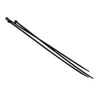 Faithfull Cable Ties Black 4.8 x 250mm (Pack 100)
