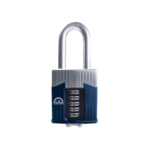 Squire Warrior High-Security Long Shackle Combination Padlock 65mm Squire - Town Tools