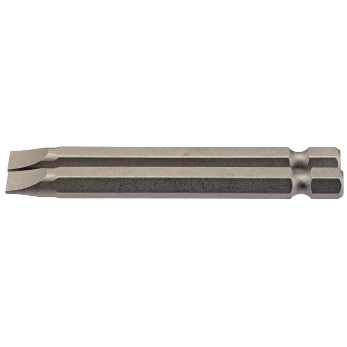 Draper Plain Slot Insert Bit, , 1/4" Hex, 75mm Long (Pack of 2) 3-8mm