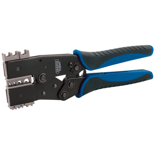 Draper Expert Quick Change Ratchet Action Crimping Tool, 220mm - QCCTS - image 1