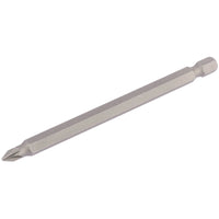 Draper PZ Type Insert Bit, 1-3/4" Hex, Long, (Pack of 1)