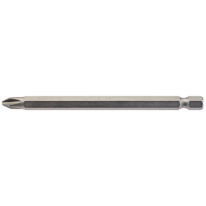 Draper Cross Slot Insert Bit, 1-3/4" Hex, Long, (Pack of 1)