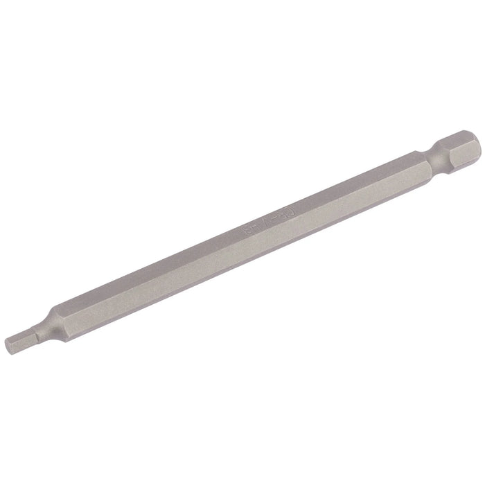 Draper Hexagonal Insert Bit, , 1/4" Hex, 100mm Long (Pack of 1) 1.5-6