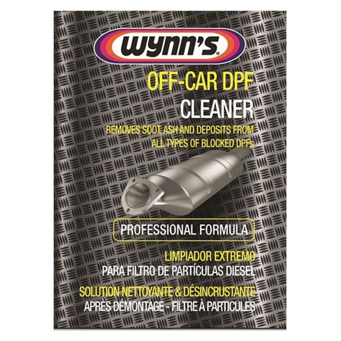 Wynns - Off Car DPF Diesel Particulate Filter Cleaner Flush Removes Deposits 5L Wynns - Town Tools 