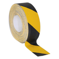 Sealey Anti-Slip Tape Self-Adhesive Black Yellow 50mm x 18m ANTBY18