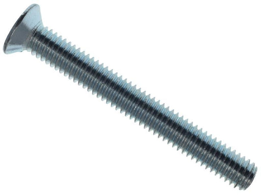 METALMATE Machine Screw Pozi Compatible CSK ZP M6 x 50mm Box 25 METALMATE� - Town Tools