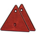 Draper Reflective Triangles (Pack of 2) 99649 Draper - Town Tools 